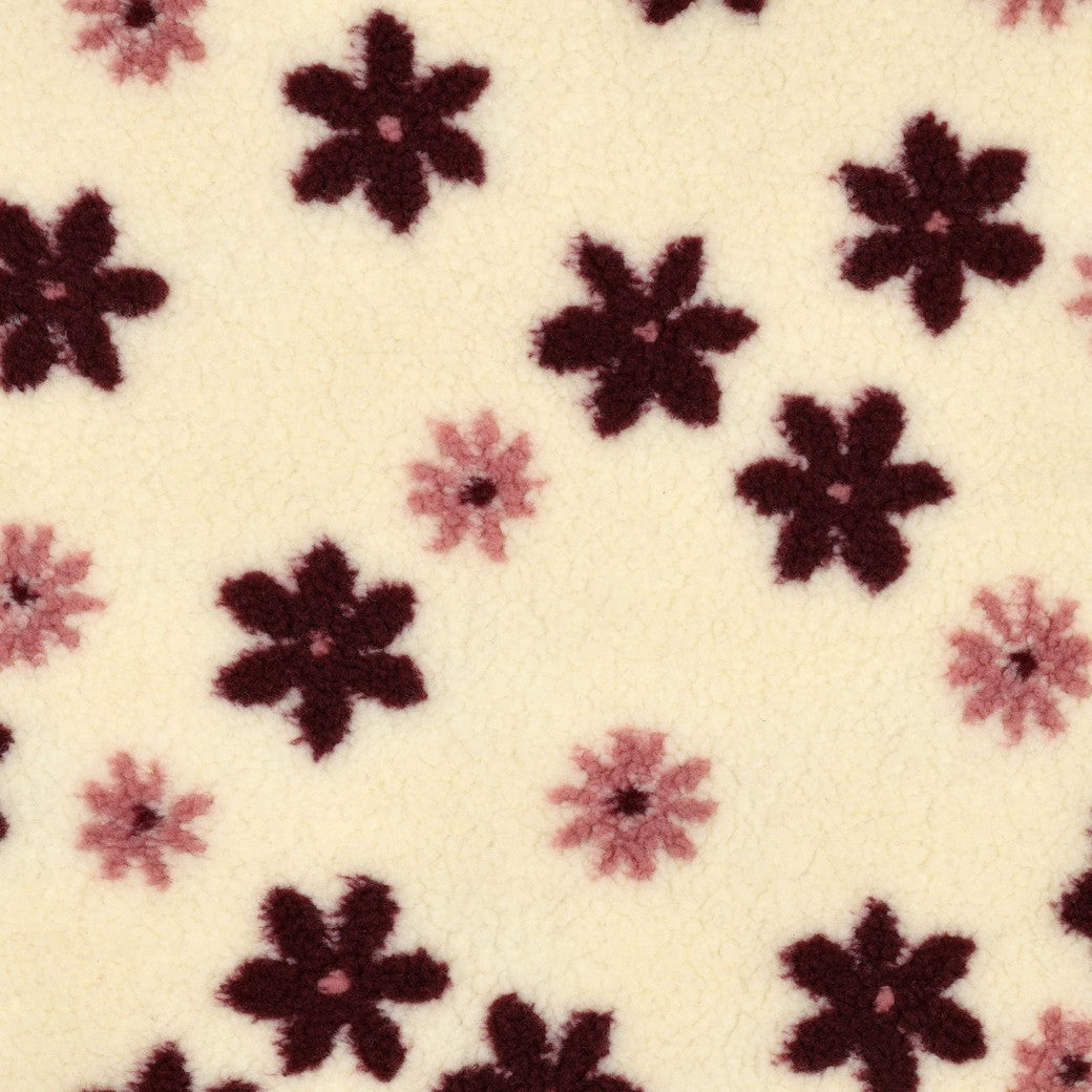 0.5m Teddystoff Jacquard Flowers