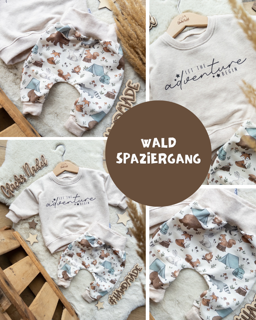 0.5m Biojersey Waldspaziergang
