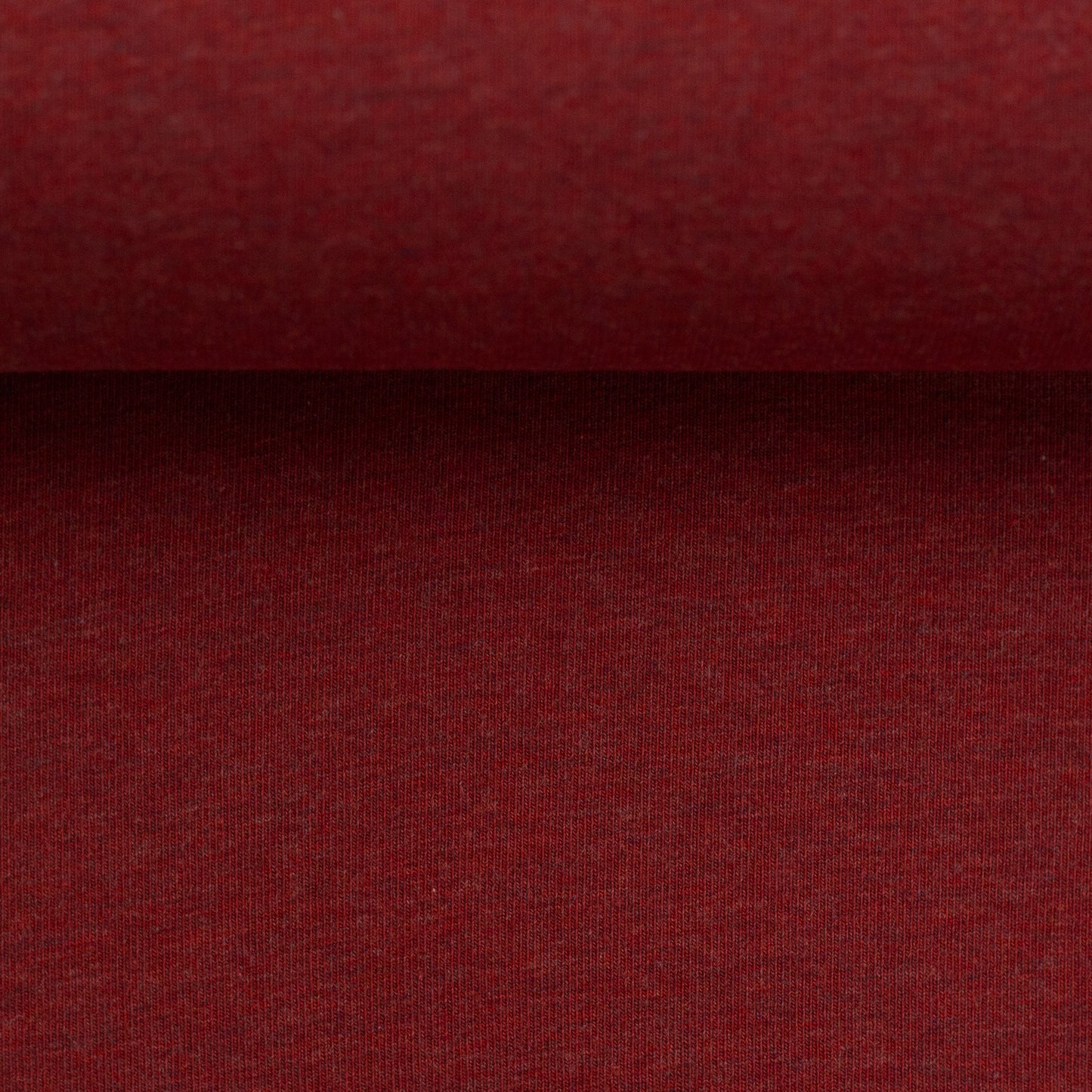 0.5m French Terry burgundy-melange