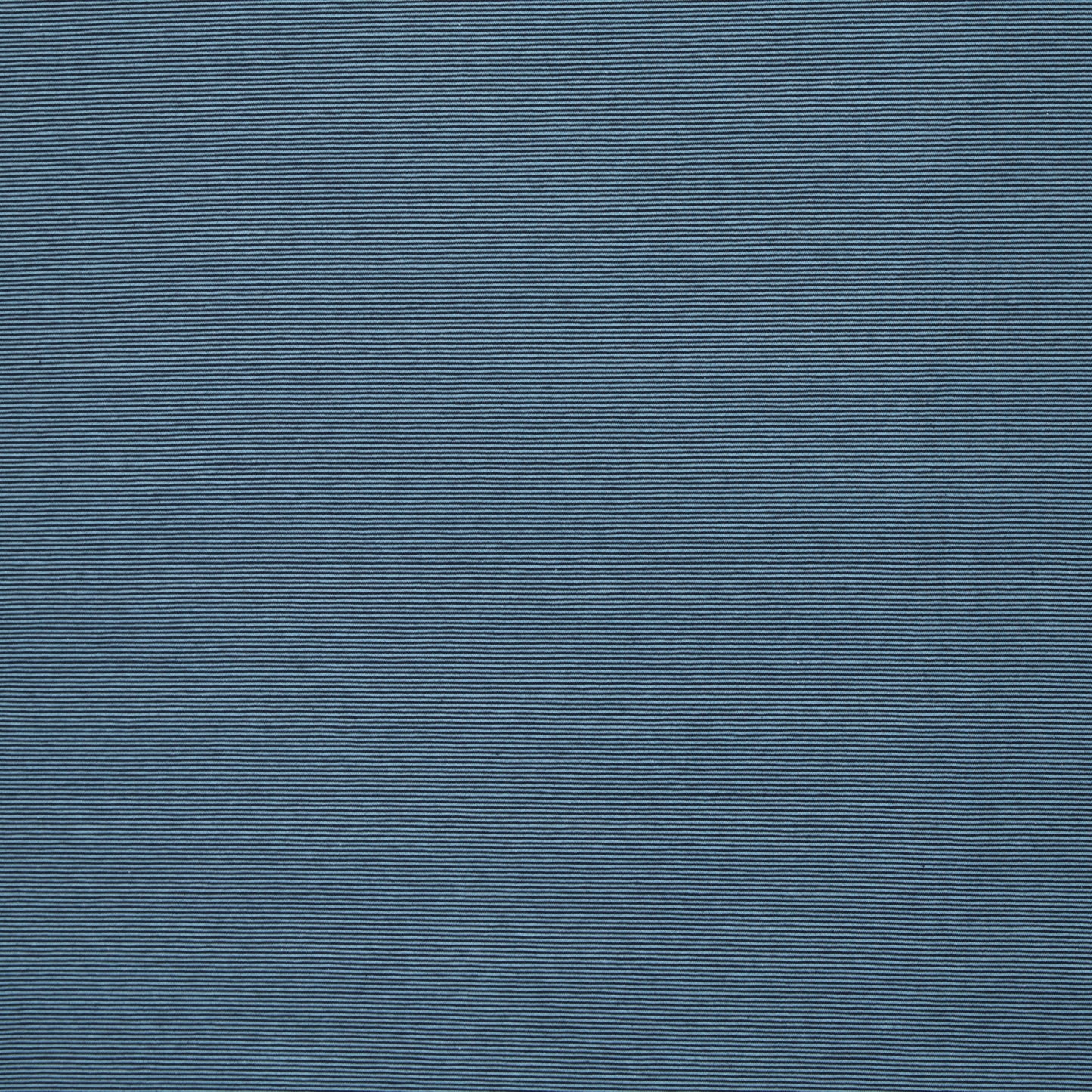 0.5m Jersey hellblau-dunkelblau gestreift