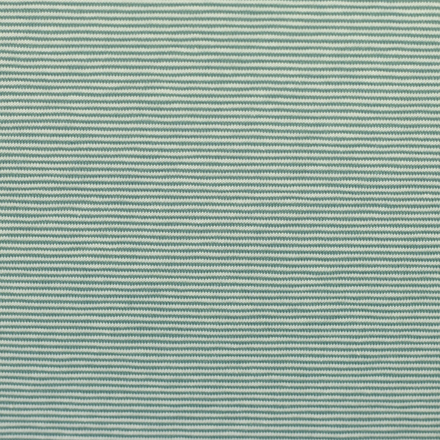 0.5m Jersey smaragd-naturweiß gestreift