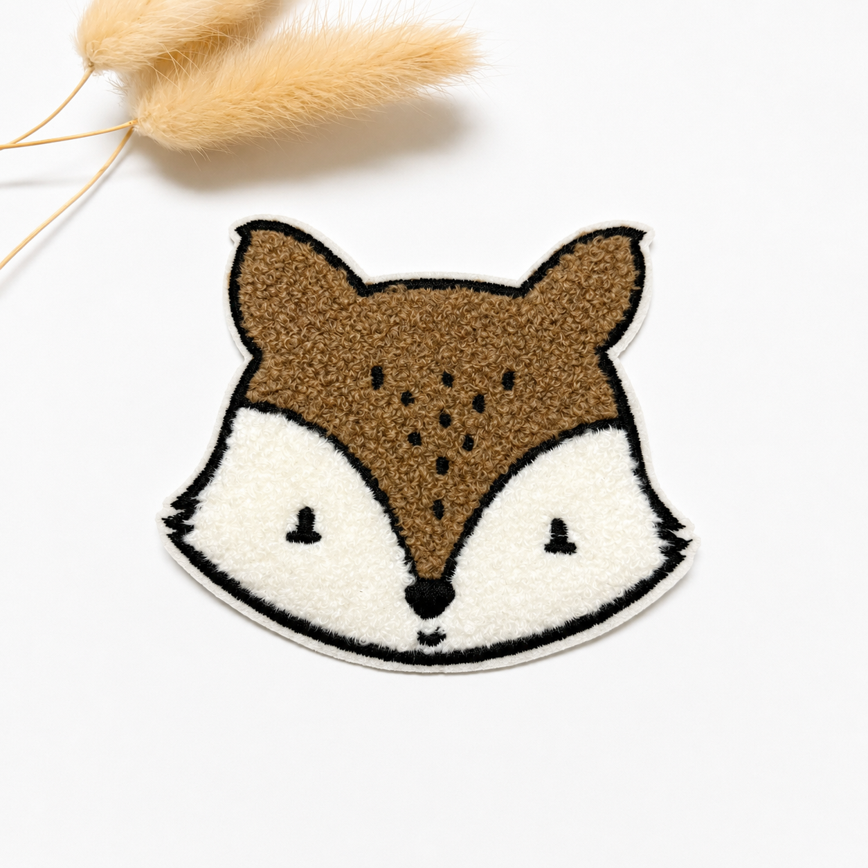 Chenille Patch: Tier-Team Fuchs | 8x10cm