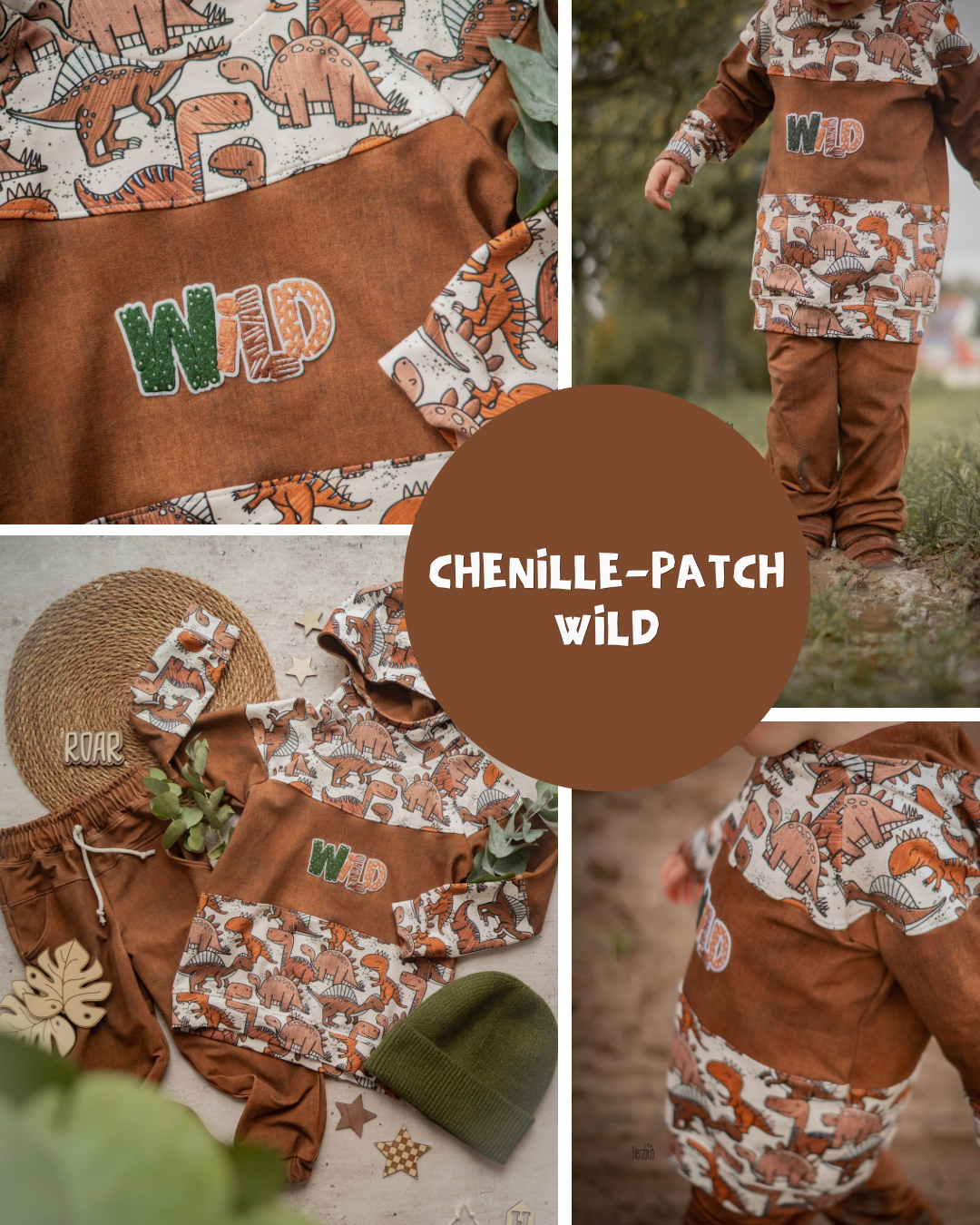 Chenille Patch: Wild | 5x11cm