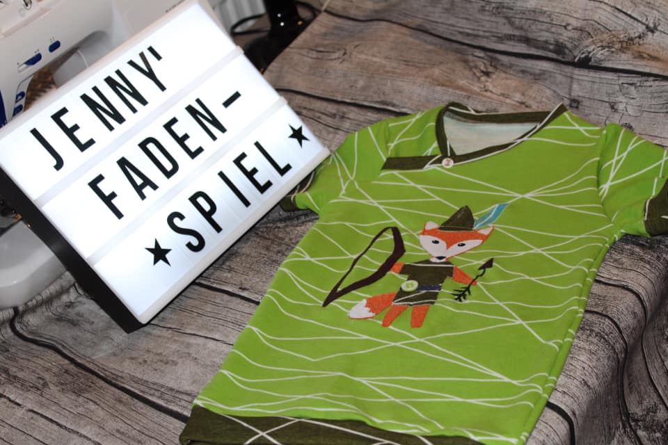 Applikationsvorlage Fuchs "Robin von Foxley"