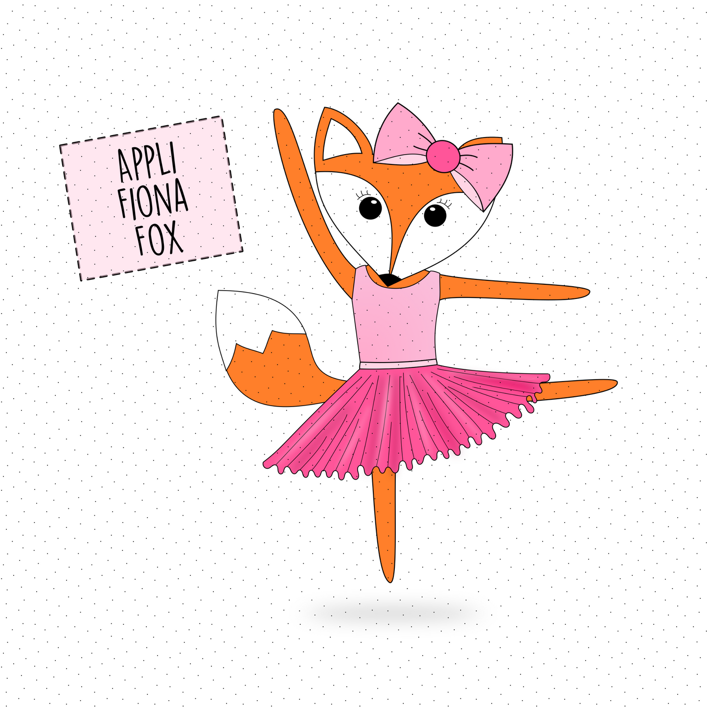 Applikationsvorlage Fuchs "Fiona Fox"