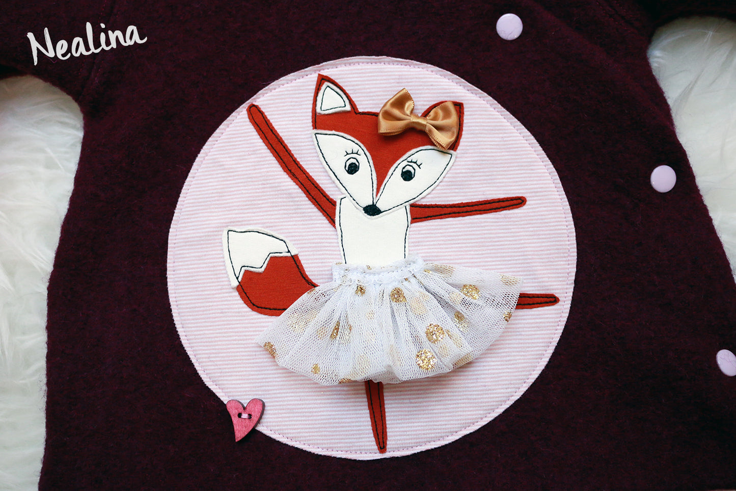 Applikationsvorlage Fuchs "Fiona Fox"