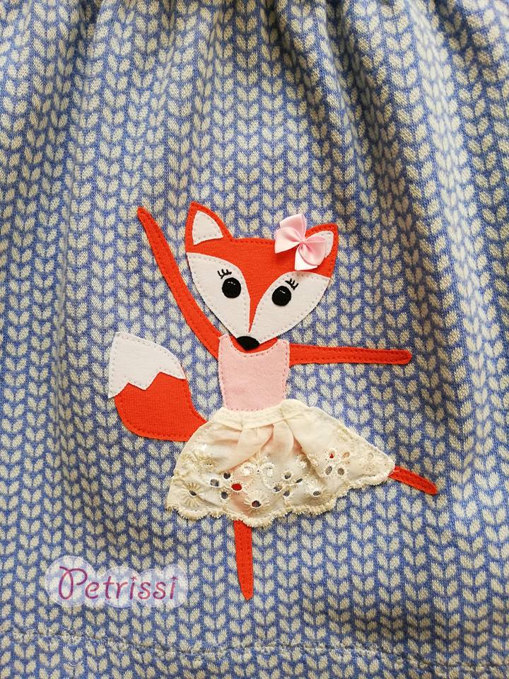 Applikationsvorlage Fuchs "Fiona Fox"