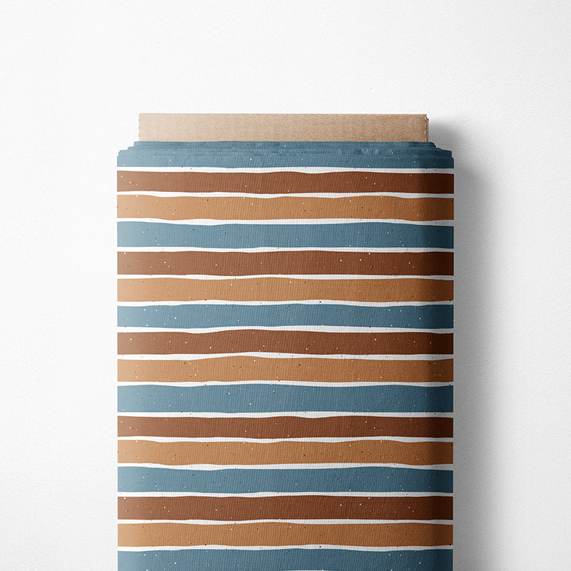 0.5m BIO French Terry Trouble Maker Big Stripes *COMING SOON*