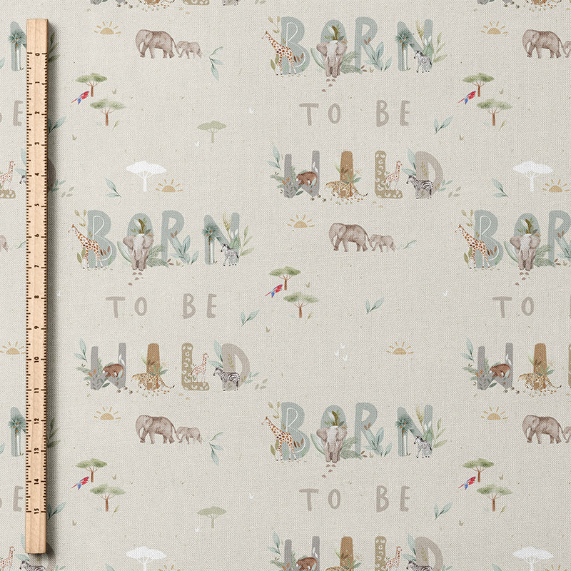 0.5m Musselin Born to be Safari-Wild *VORBESTELLUNG - Lieferzeit 4-6 Wochen*