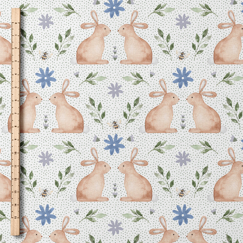 0.5m BIO French Terry Bunny in Love *VORBESTELLUNG*