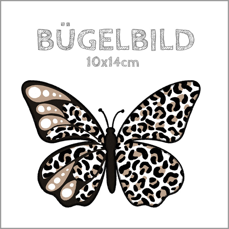Bügelbild Butterfly Leo | 10x14cm