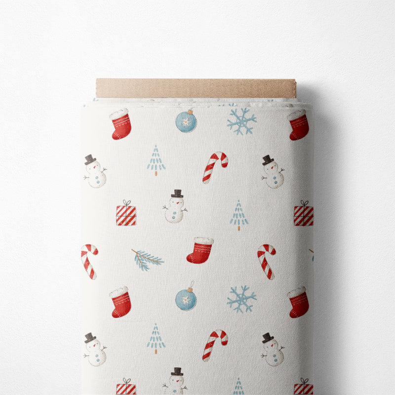 0.5m BIO Ribjersey Christmas Mood