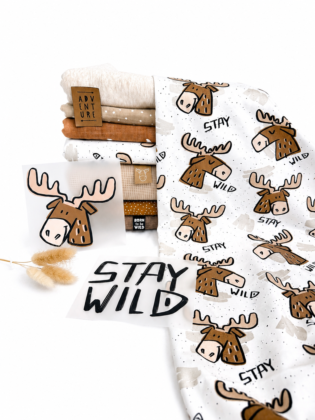 0.5m BIO French Terry Stay Wild *VORBESTELLUNG* Lieferzeit 4-7 Wochen*