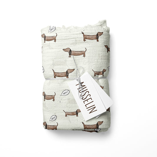 0.5m Musselin Dackel