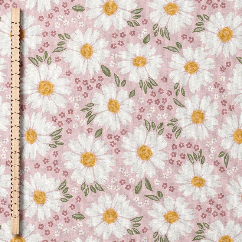 0.5m Biojersey Daisy Meadow rosa