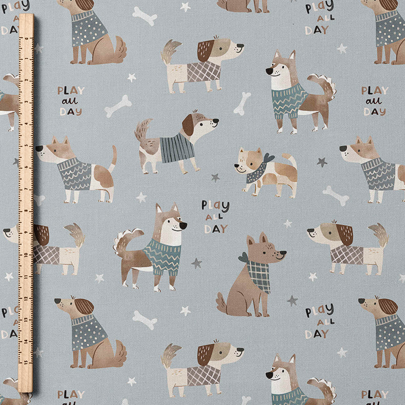 0.5m Baumwolle Dogs *VORBESTELLUNG: Lieferzeit 4-6 Wochen*