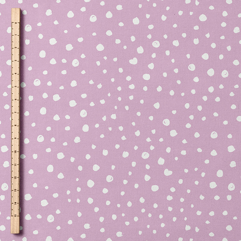 0.5m Biojersey Dots flieder *COMING SOON*