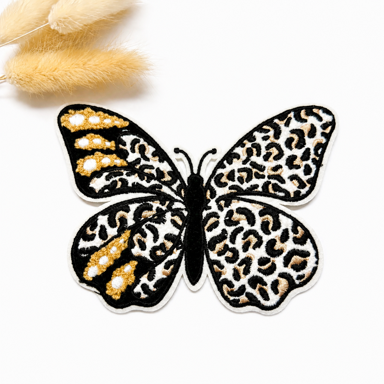 Chenille Patch: Schmetterling Leo | 10x14cm