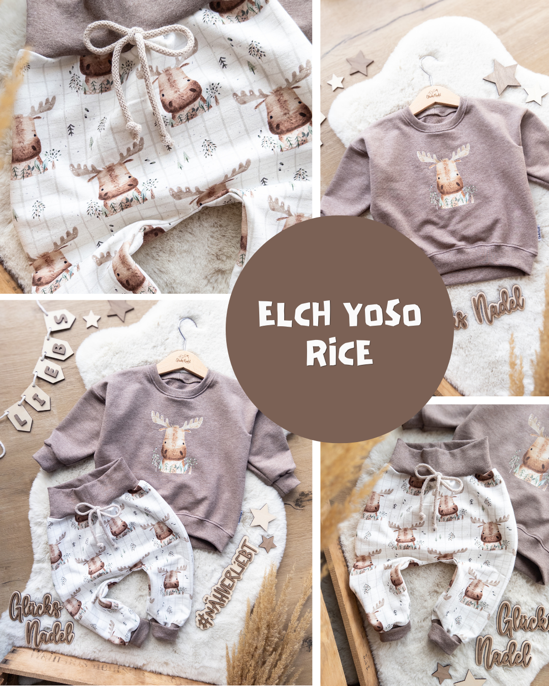 0.5m BIO French Terry Elch Yoso rice