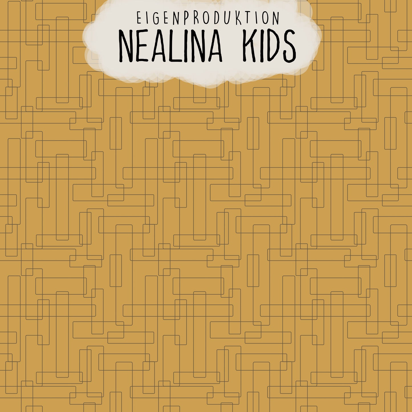 0.5m BIO French Terry Pipes ocker