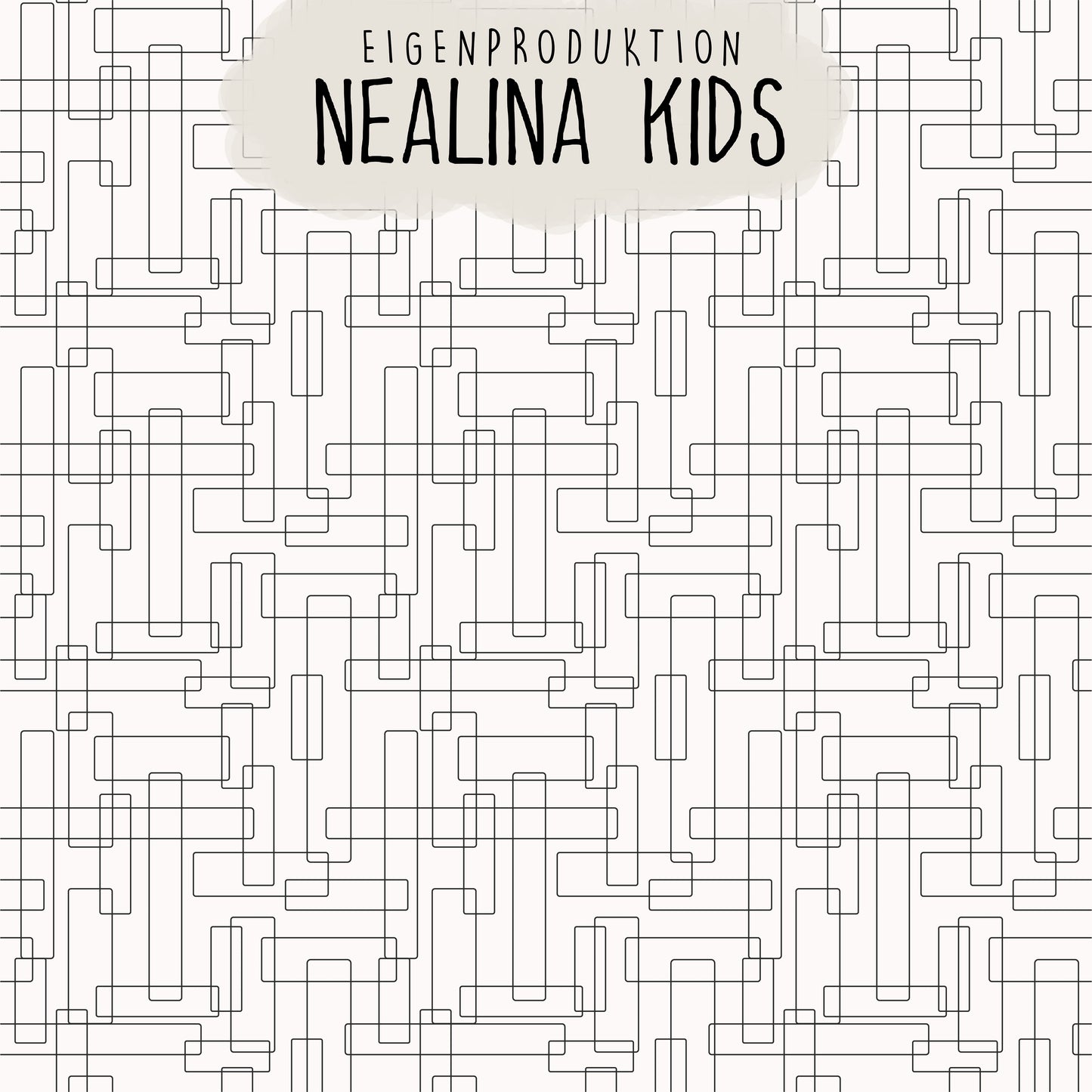 0.5m BIO French Terry Pipes wollweiß