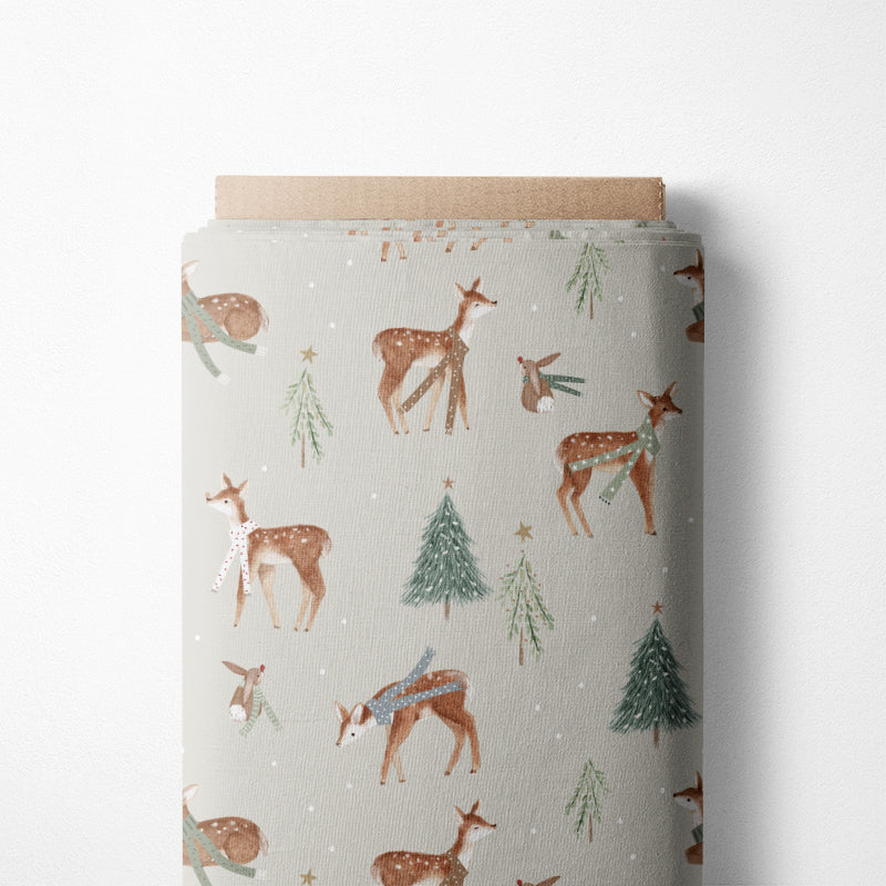 0.5m BIO French Terry Fallow Deer