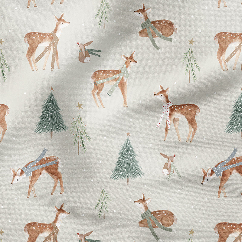 0.5m BIO French Terry Fallow Deer