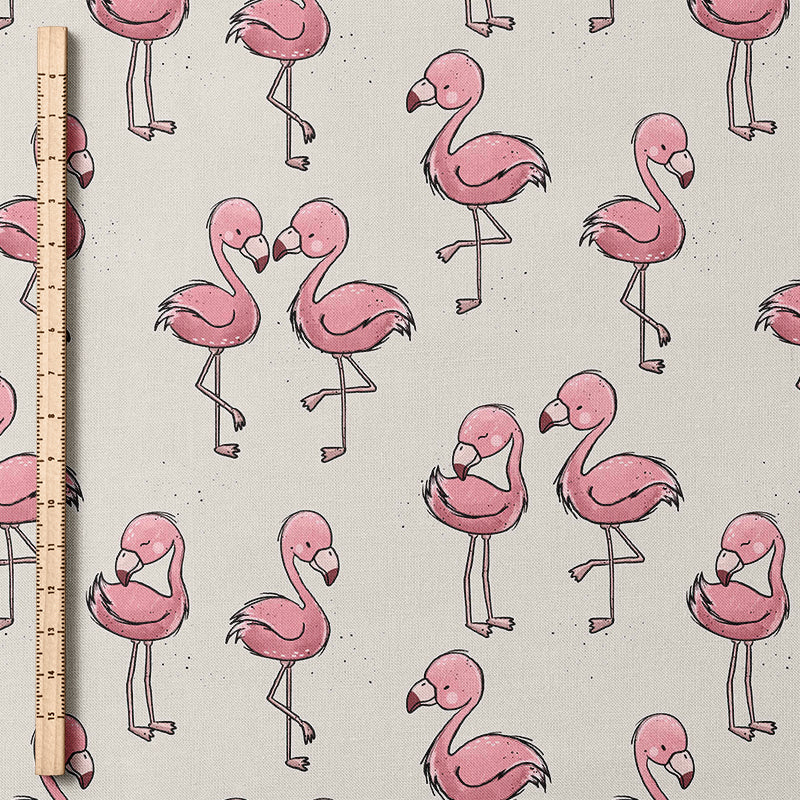 0.5m BIO French Terry Flamingooo