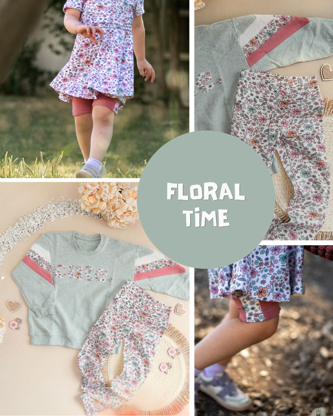 0.5m Rippjersey Floral-Time