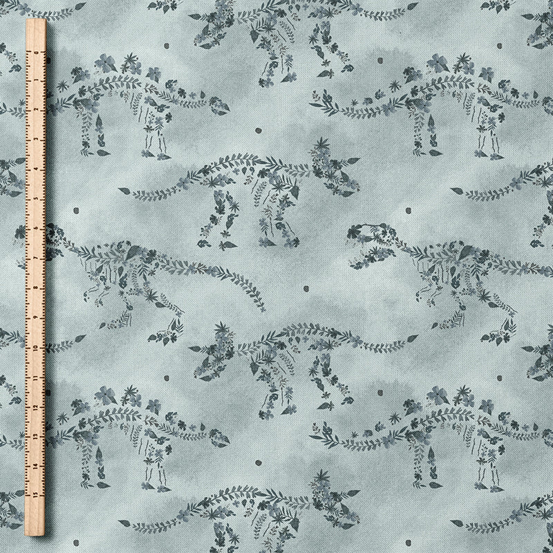 0.5m BIO French Terry Florasaurus *VORBESTELLUNG*