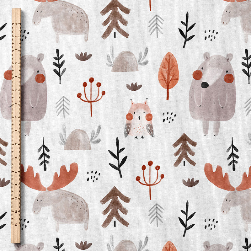 0.5m BIO French Terry Forest Friend Woods *VORBESTELLUNG* Lieferzeit 4-7 Wochen*