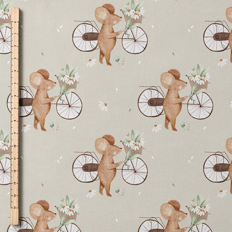 0.5m BIO French Terry Frühlingsduft *VORBESTELLUNG*