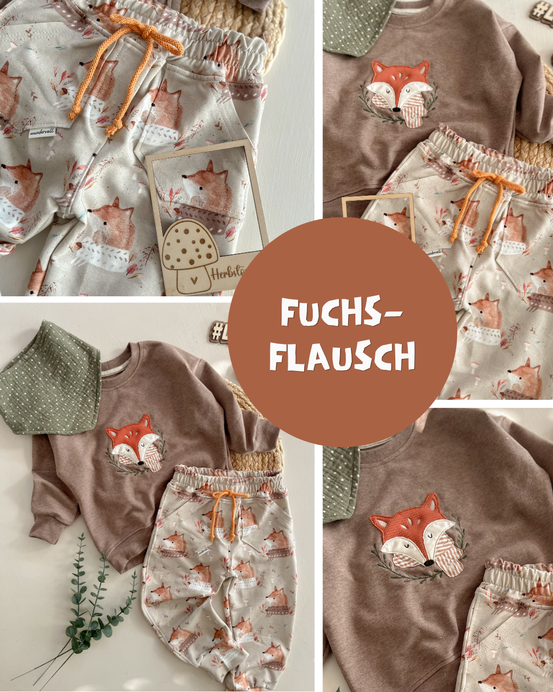 0.5m French Terry Fuchsflausch