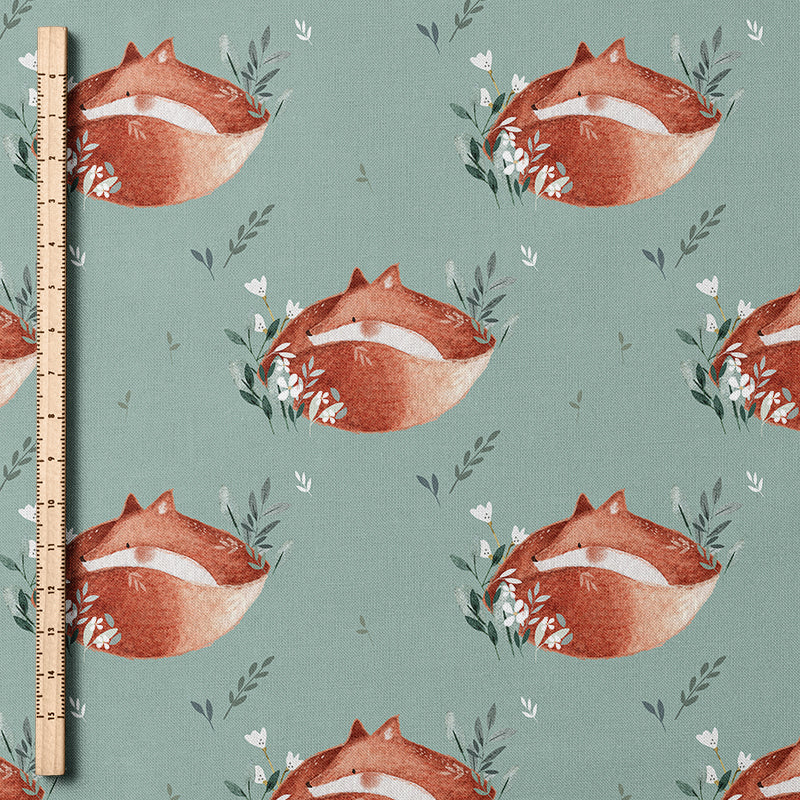 0.5m BIO French Terry Fuchsliebe *VORBESTELLUNG*