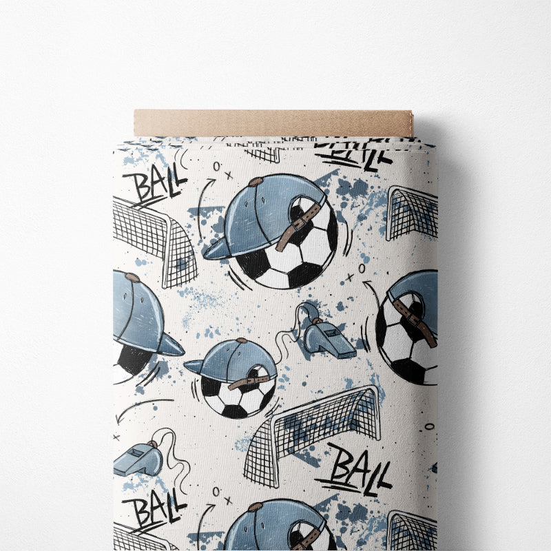0.5m BIO French Terry Fussball Scratch