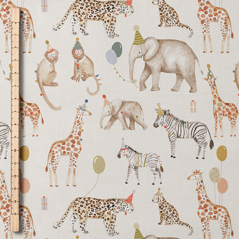 0.5m BIO French Terry Geburtstagsbande paper *VORBESTELLUNG*