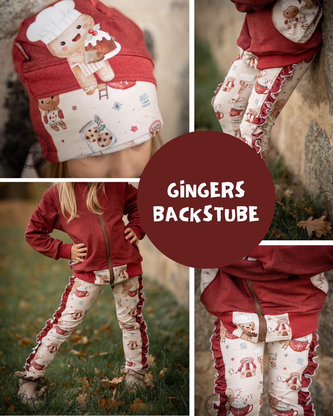 RESTSTÜCK 95cm BIO French Terry Gingers Backstube