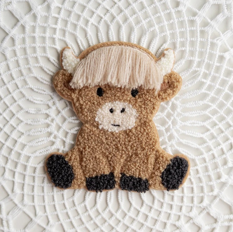 Chenille Patch: Hochlandrind