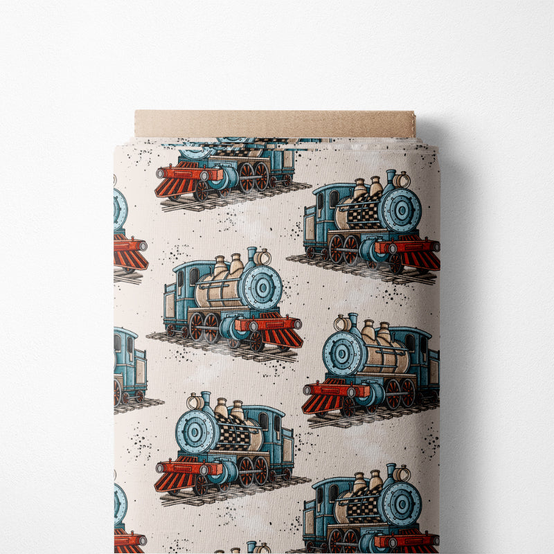 0.5m BIO French Terry Big Train *STOFFÜBERSICHT*