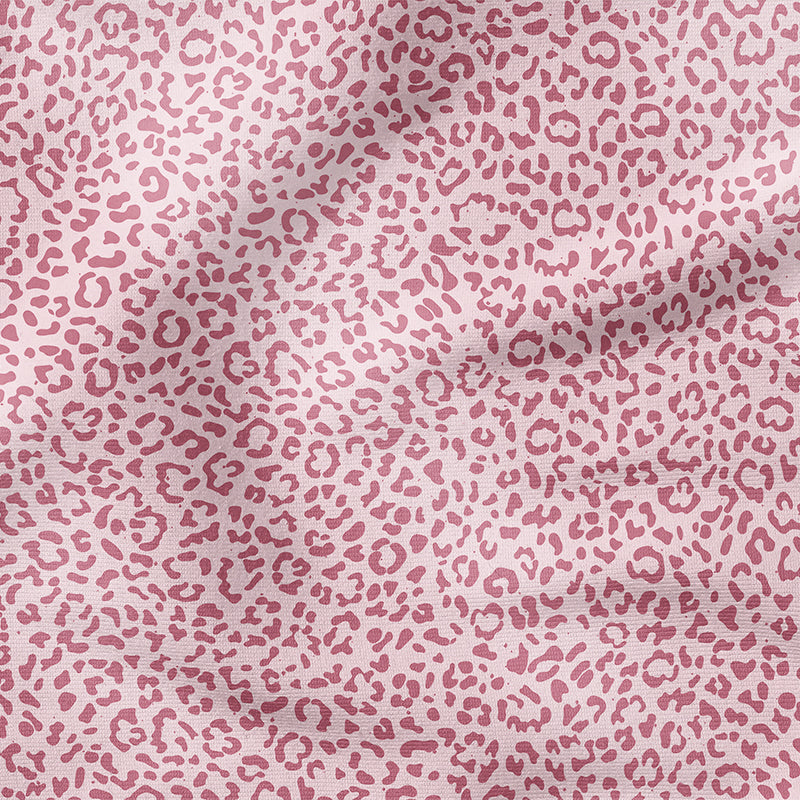 0.5m BIO French Terry Leo Muster rosa