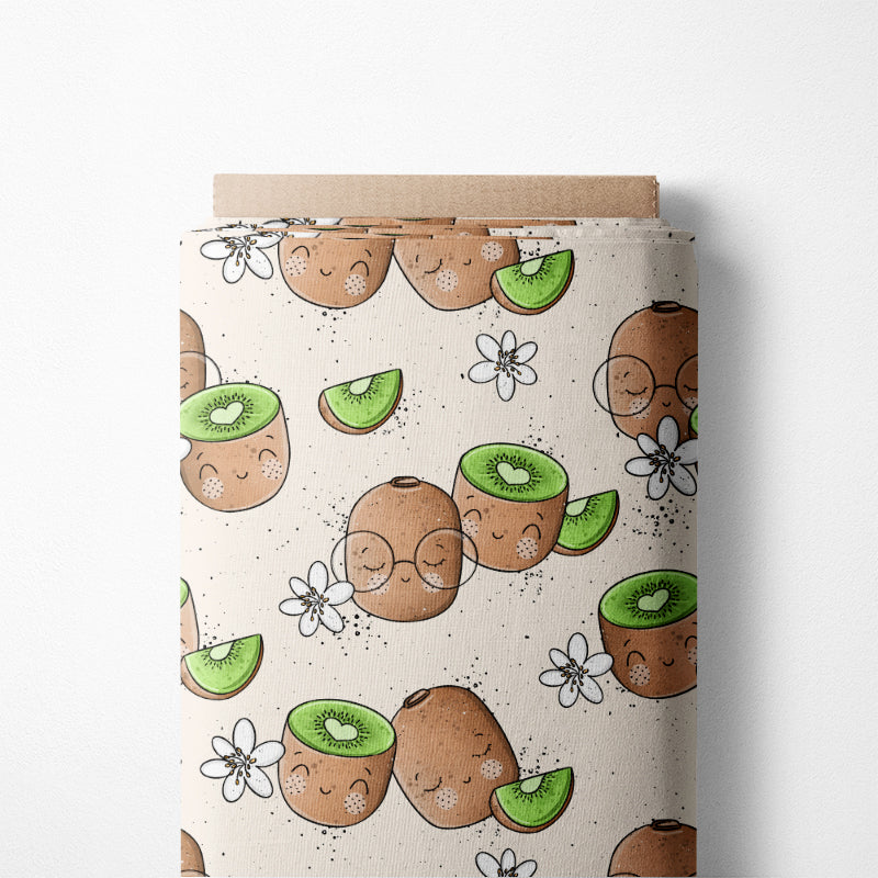 0.5m BIO French Terry Kiwi