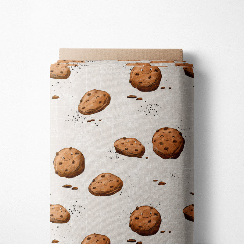 0.5m BIO French Terry Schokokeks *STOFFÜBERSICHT*