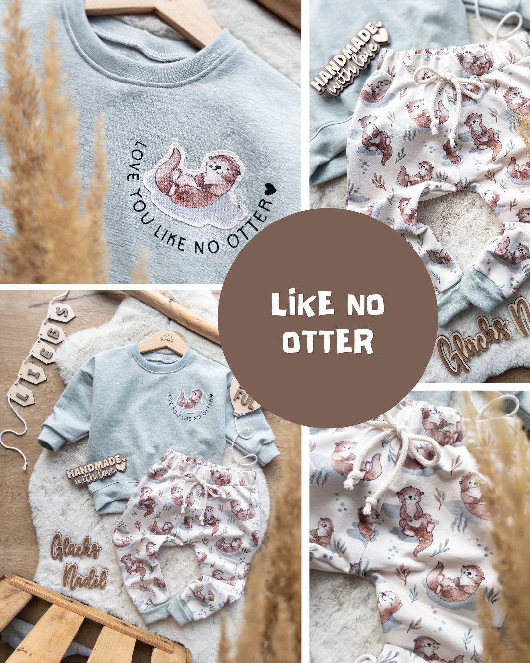 0.5m BIO French Terry Like no Otter