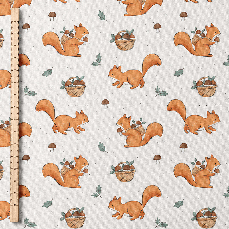 0.5m BIO French Terry Little Squirrel *STOFFÜBERSICHT*
