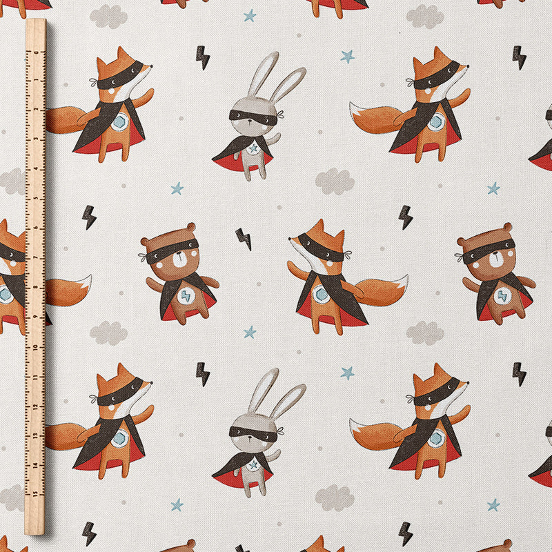 0.5m BIO French Terry Little Heroes