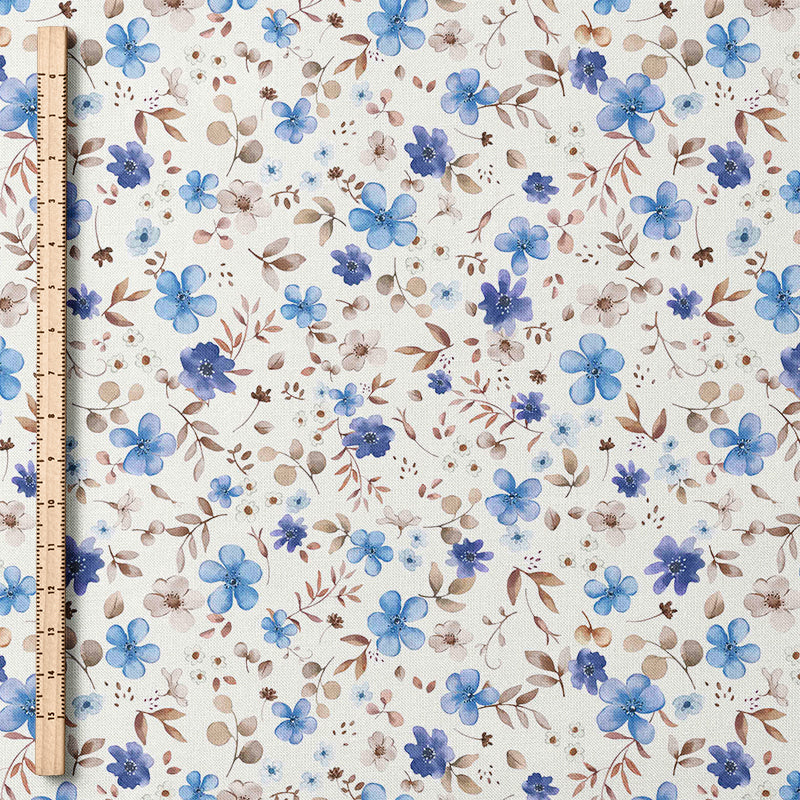 0.5m Baumwolle Lotta blue *VORBESTELLUNG: Lieferzeit 4-6 Wochen*