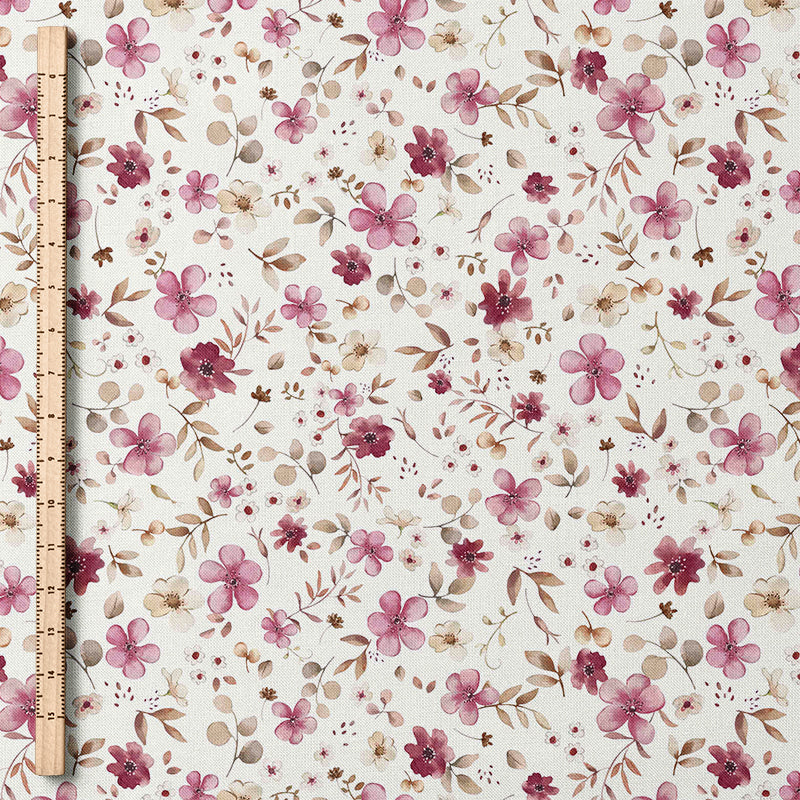 RESTSTÜCK 50cm Musselin Lotta mauve