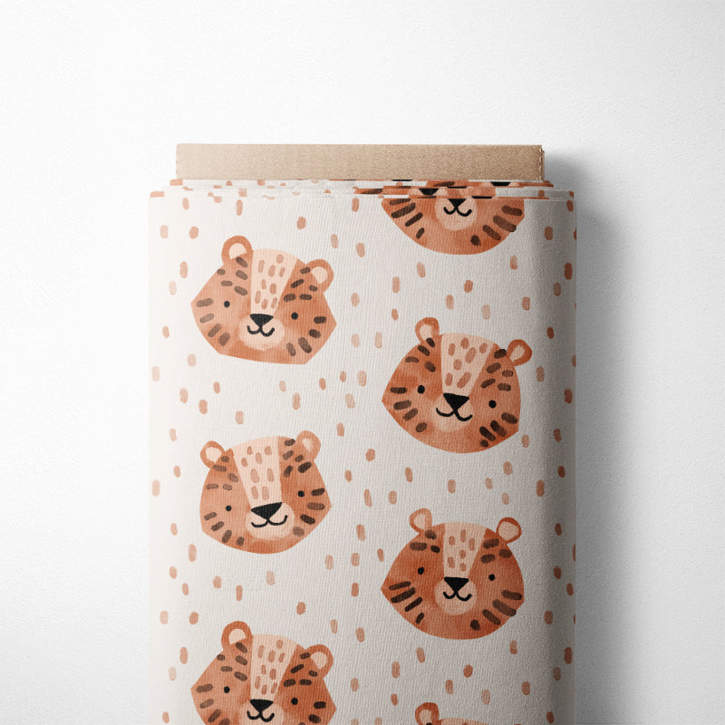 0.5m BIO French Terry Tiger Ivory *STOFFÜBERSICHT*