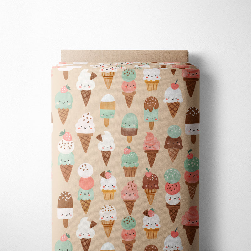 0.5m Biojersey Icecream oat