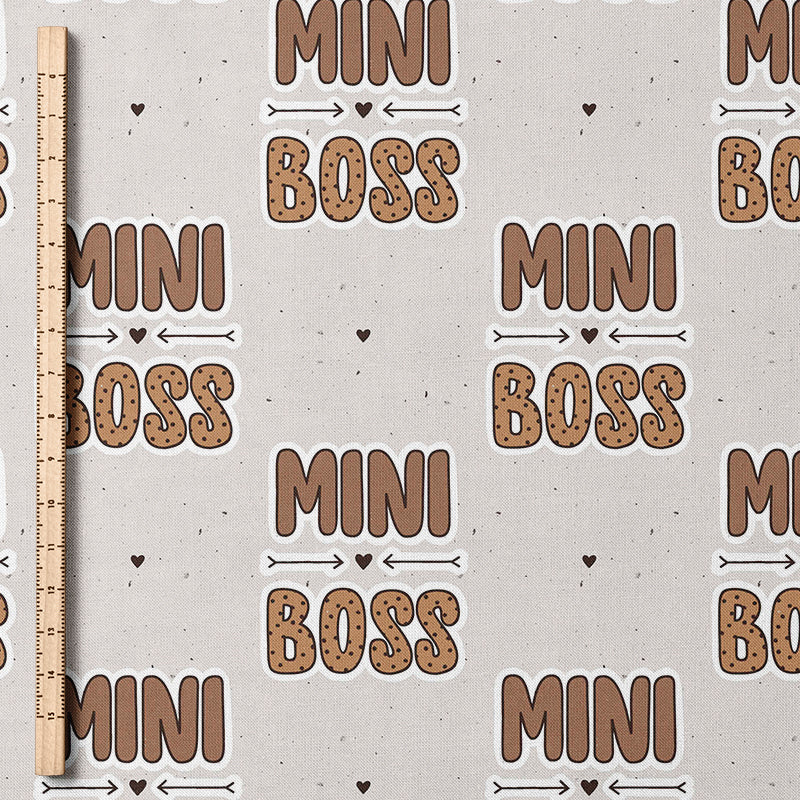 0.5m Baumwolle Mini Boss *VORBESTELLUNG: Lieferzeit 4-6 Wochen*